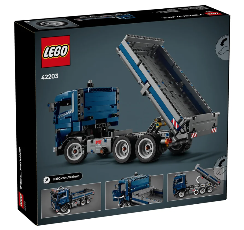 LEGO Technic 42203 Tipping Dump Truck box back