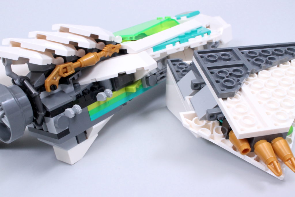 LEGO Monkie Kid 80020 White Dragon Horse Jet review 9