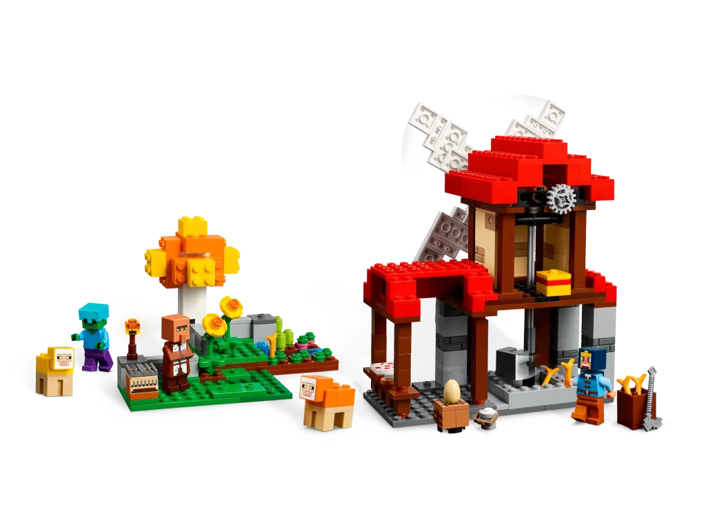LEGO Minecraft 21262 The Windmill Farm 4 1024x768
