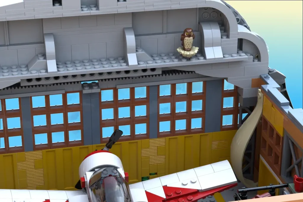 LEGO Ideas Old Flying Club Hangar 9 1024x683