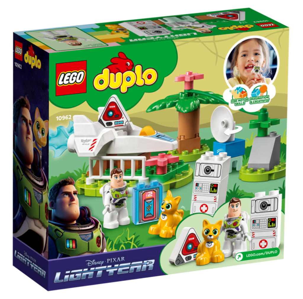 LEGO 10962 Buzz Lightyears Planetary Mission DUPLO box back 1024x1012