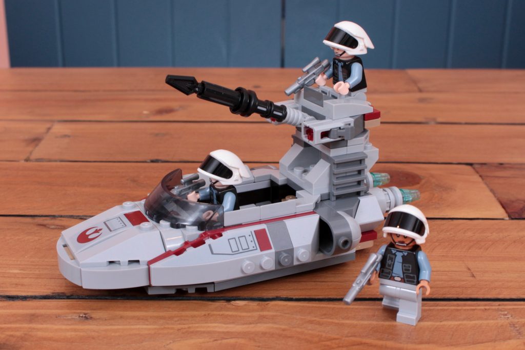 LEGO Star Wars 40755 Imperial Dropship vs. Rebel Scout Speeder review 3 1024x683