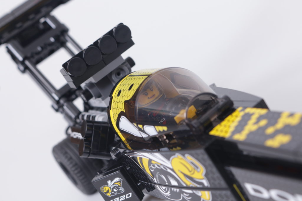 LEGO Speed Champions 76904 Mopar DodgeSRT Top Fuel Dragster and 1970 Dodge Challenger TA review 29