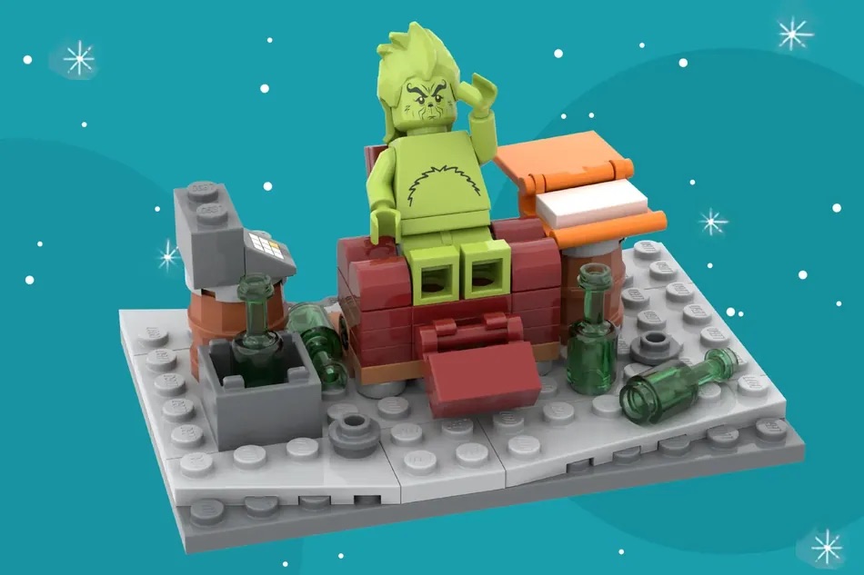 LEGO Ideas The GRINCHs House 11