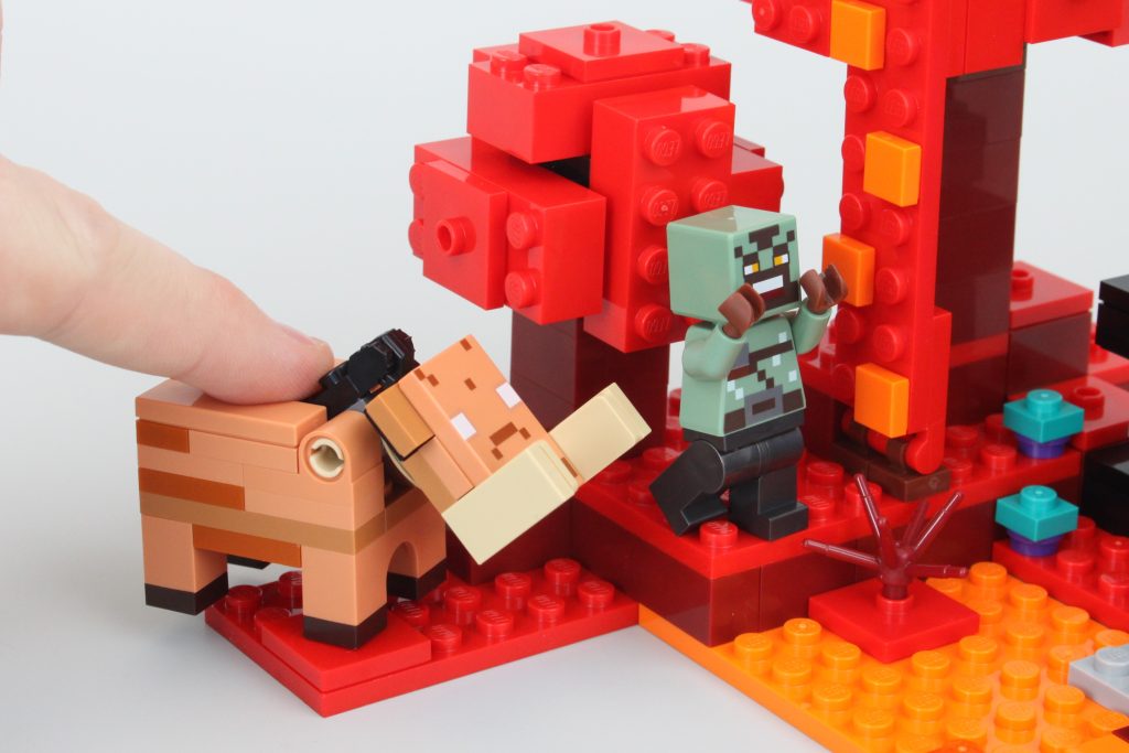 LEGO Minecraft 21255 The Nether Portal Ambush review 18 1024x683