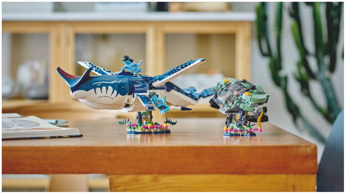 Avatar sets bring new creature elements to the LEGO parts catalogue