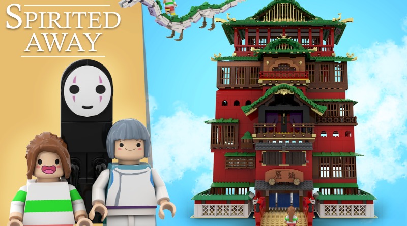 Spirited Away reaches 10,000 supporters on LEGO Ideas