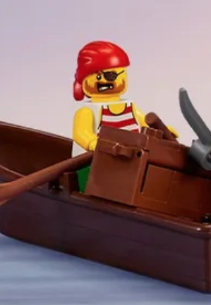LEGO Icons 10320 Eldorado Fortress pirate minifigure
