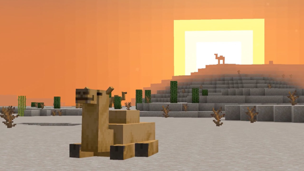 Minecraft 1.20 camel mob