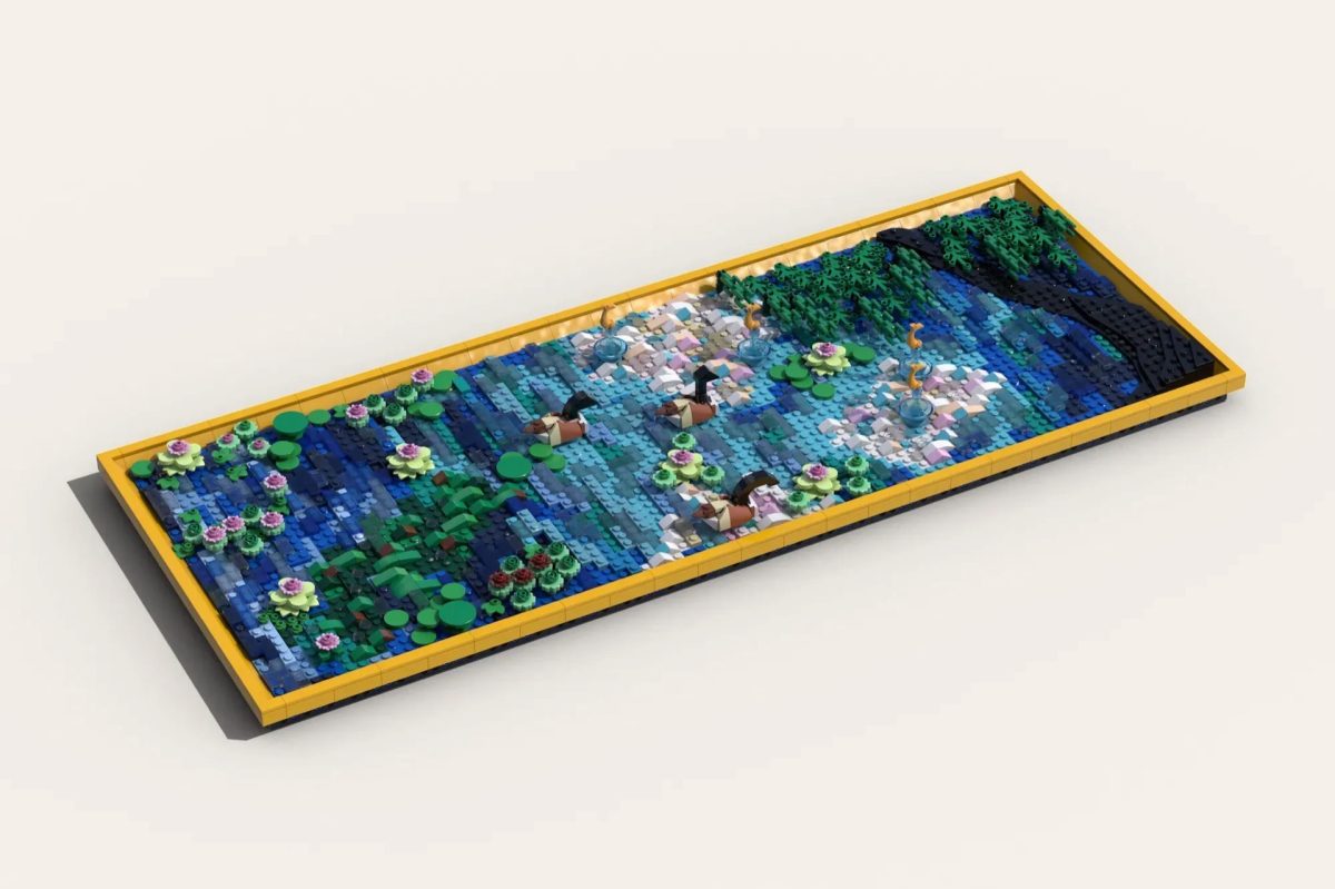 LEGO Ideas Claude Monets Water Lilies  1200x799