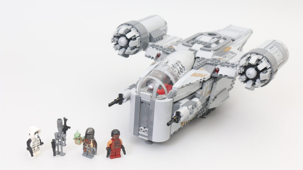 LEGO Star Wars 75292 The Mandalorian Bounty Hunter Transport The Razor Crest title image 1 1200x675 1 1024x576