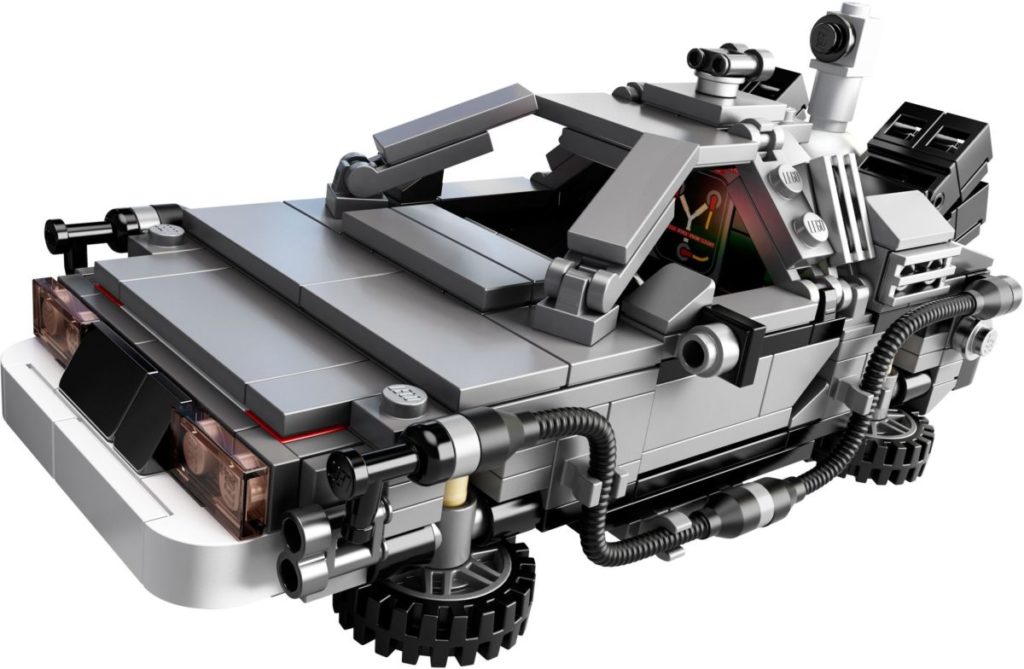 LEGO Cuusoo 21103 The DeLorean Time Machine contents 1024x669