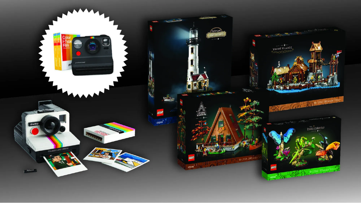 LEGO Ideas Polaroid Camera contest wants your brick-built memories 