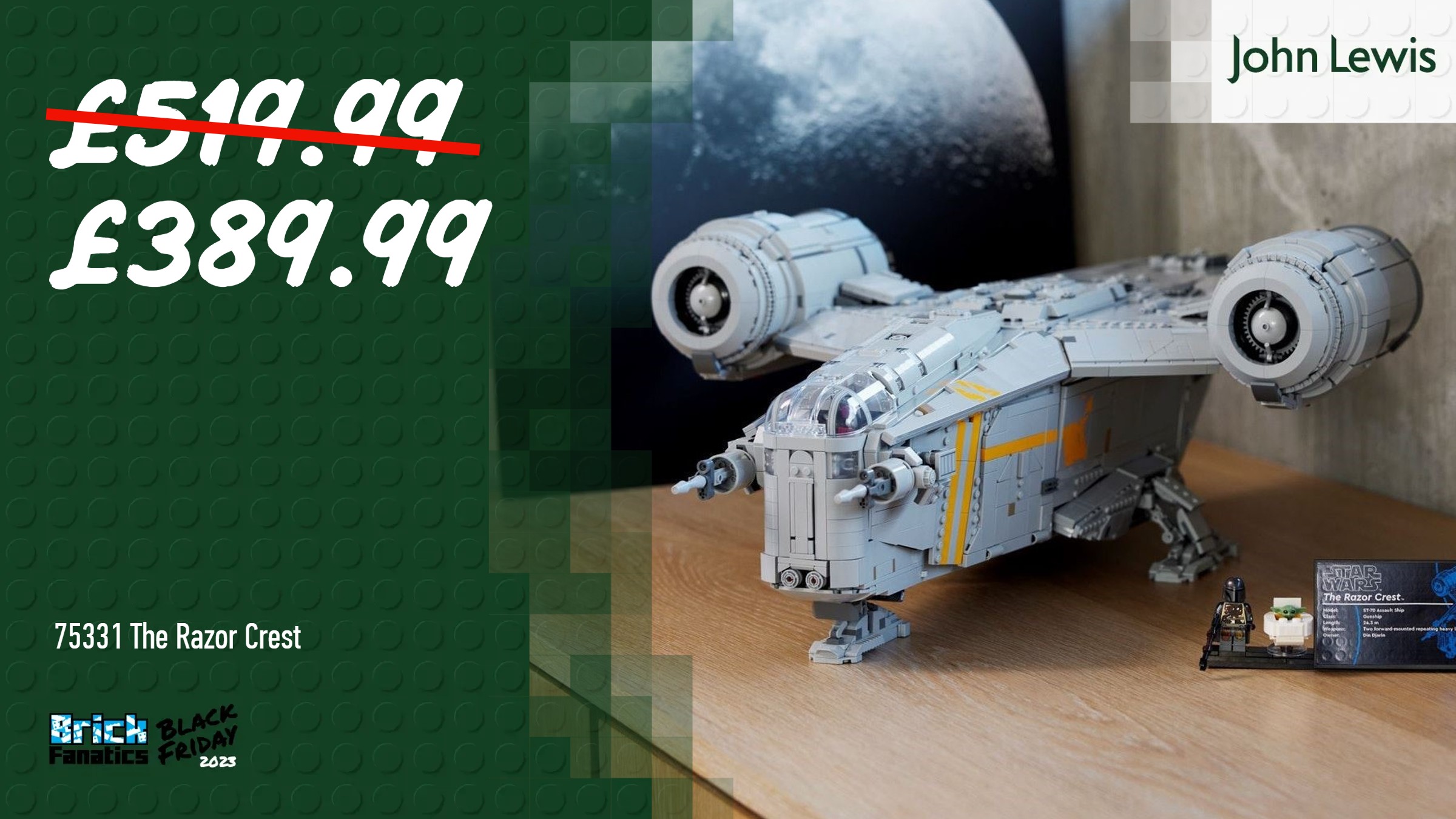 Don't miss the best price ever on LEGO Star Wars UCS Razor Crest