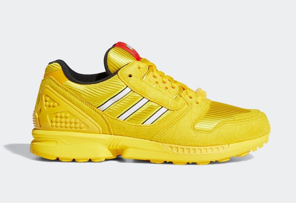 LEGO Adidas ZX 8000 yellow